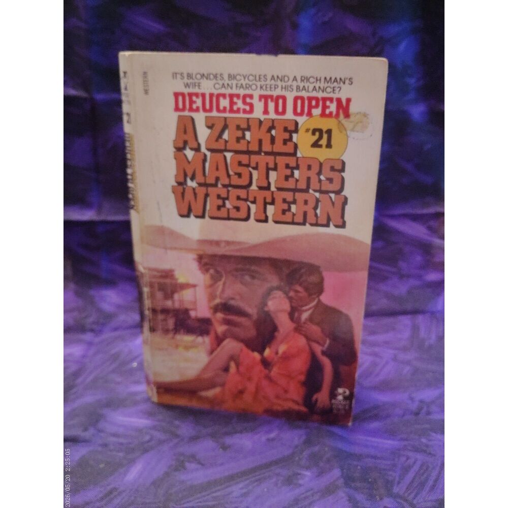 Deuces to Open by Zeke Masters | Faro Blake #21 Vintage Western